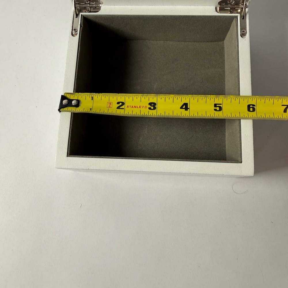 Clemson Paw Print Jewelry Box with Mirrors - Picture 3 of 3